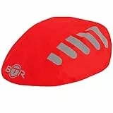 BTR Regenschutz für Fahrradhelm, winddichter Regenüberzug, atmungsaktiver und wasserfester Helmüberzug