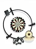 Generisch MK-3DWorld DIY Autodarts Komplettsystem – LED-Ring & OV9732 Cam 100°, 2m Kabellänge (Diamant Optik)