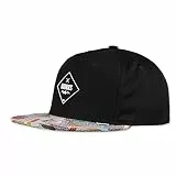 Djinns - Rubber Aztek (Black) - Snapback Cap Baseballcap Hat Kappe Mütze Caps