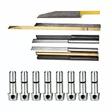 8 Stücke Gravur Schneide Bits, Graviermaschine Bits Schmuck Gravur Werkzeug für Pneumatische Schlag Graviermaschine