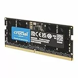 Crucial DDR5 RAM 64GB 5600MHz SODIMM CL46, Arbeitsspeicher für Laptop/Notebook, Mini PC, Hochleistungs-RAM - CT64G56C46S5