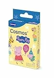 Cosmos® Peppa Wutz Kinderpflaster | Wundpflaster Set mit Peppa Wutz Motiv für Mädchen & Jungen – hautfreundlich & wasserfest | Mix aus 3 Größen | 12 Stück