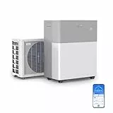 Midea Portasplit Mobile Wärmepumpe, Klimaanlage, Kühlen A++/Heizen A+, 12000 BTU 3, 5kW, für Räume bis zu 42 m² / 105 m³, nur 39 dB(A) im Silent-Modus
