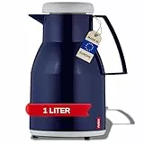 Helios Helios_2744-008 Thermoskannen , Dunkelblau, 1,0 Liter, Blau