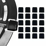 LONGHAO 20 pcs,Luftfritteuse Gummipuffer,Luftfritteusen Gummi StoßFäNger,Luftfritteusen Gummi StoßStangen,Universal Silikon SchutzhüLle,Wiederverwendbare Luft Friteuse ZubehöR,FüR Luft Friteuse