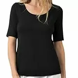 Mey Tagwäsche Serie Blazershirt Damen Homewear-Oberteile Schwarz (L)