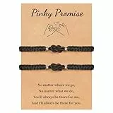 VU100 Partner Armbänd Geschenk für Paar Pärchen Armband Paar Armbänd Kabbalah Glücks Amulett Armband Valentinstag Weihnachten Geburtstag Geschenk für Freund Freundin Ehemann Frau Familie Freunde