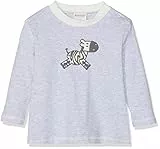 Schnizler Baby - Mädchen Sweat-Shirt Interlock Zebra 813176, 37 - Grau/Melange, 86