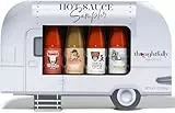 Thoughtfully - Scharfe Saucen Geschenkset - Street Food Truck Airstream Probierset Mit 4 Pikanten Chili-Saucen - Geschenk für Männer und Frauen
