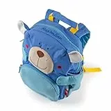 Sigikid Kinderrucksack für Kita und Krippe mit Namens-Stickerei individuelles Geschenk für Jungen und Mädchen ab 2 Jahren, Motiv Bär