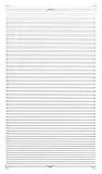 GARDINIA EASYFIX Plissee ohne Bohren, Zum Klemmen, Blickdichtes Falt-Rollo, Inkl. Aller Montage-Teile, 2 Bedienschienen, Weiß, 55 x 130 cm