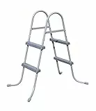 Bestway Poolleiter Pool Leiter Sicherheitsleiter 2 Stufen 76 bis 84cm Ultra-Frame Quick-Up Poolzubeh