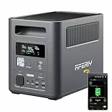 AFERIY 1800W Tragbare Powerstation, 1024Wh LiFePO4 & 1Std Schnellladung Solargenerator,