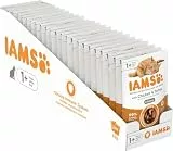 IAMS Delights Katzenfutter Nass mit Huhn & Pute in Sauce - Multipack für Erwachsene Katzen, 24 x 85g