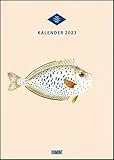 Wandkalender »Menagerie« 2023 – Historische Tier- und -Pflanzen-Zeichnungen modern interpretiert – Von 30x40 – 29,7 x 42 cm – Mit Spiralbindung