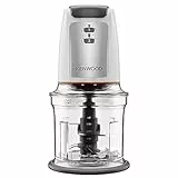 Kenwood Easy Chop CHP61.100WH Zerkleinerer, elektrischer Mini Universalzerkleinerer mit 2 Geschwindigkeitsstufen, 0,5 l Arbeitsbehälter, 500 Watt, Weiß