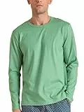 CALIDA RMX Sleep Langarmshirt Herren, aus 100% Baumwolle