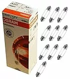 Osram 6418.TP ORIGINAL Innenbeleuchtung C5W, 6418, 12V, 10erFaltschachtel, Silber