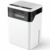 CONOPUPlus Luftentfeuchter, 3000ML Luftentfeuchter Elektrisch, 4 Halbleitertechnologie Auto-Feuchtigkeitssensor, Auto-Modus, Schlafmodus, Automatische Abtauung, Leise, 48H Timer