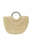 IZIA Damen Handtasche, Beige, One Size