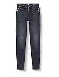 7 For All Mankind HW Skinny Slim Illusion Concrete with Embellished Squiggle