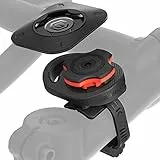 Spigen Handyhalterung Fahrrad, Universal Handyhalterung mit Schließsystem, Motorrad Halterung mit 【Universal-Adapter】, Vorbau-Fahrradhalterung, Halterung Lenker für Optimalen Blickwinkel (2019)