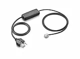 Plantronics 37818-11 APS-11 Headset Connection Kit, Schwarz