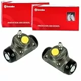 BandelOne enthält 2x Brembo Radbremszylinder 17,46mm passend für Logan Sandero Solenza