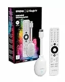 STRONG Leap-Neve 4K UHD Google TV-Streamingstick Mit Ethernet-Port, 2GB RAM + 16GB Speicher, WiFi 6, Android 12, Integriertem Chromecast, Google Assistant, Dolby Atmos & Dolby Vision