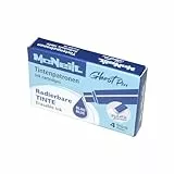 McNeill - Ghost Pen Tintenpatronen - 4er Pack blau - thermisch radierbare Tinte für Ghost Pen Füllhalter | Ersatzpatronen in verschiedenen Farben | Sauberes Schreiben & rückstandsfreies Radieren