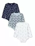 Care Baby Body Langarm aus 100% Baumwolle (3er Pack)