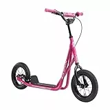 BLUE GORILLAZ Roller Kinderroller Tretroller Kickscooter für Jungen, Mädchen ab 6-7 Jahre | 12 Zoll Scooter mit Luftreifen | Berry