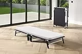JAY-BE HE70 Klappbett mit Matratze, Einzelbett mit Bettkasten