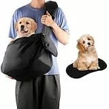 Hundetasche, ISFORU große Haustiertasche für kleinen Hund und Katze | Tragekraft bis 10KG – Angenehm, einstellbar, perfekt für den Spaziergang, Aktivitäten im Freien und Ausflüge am Wochenende