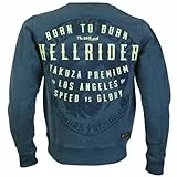 Yakuza Premium Herren Pullover 3821 B blau