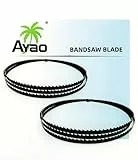 AYAO Bandsägeblatt, 1425 mm x 6,5 mm X 0,4mm x 6ZpZ (2 Sägeblätter)