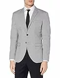 SELECTED HOMME Herren Shdnewone-mylologan1 Light Grey Blz Noos Anzugjacke, Light Grey Melange, 50 EU