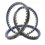 Für Gates Carbon-Antriebsriemen CDX Center Track Bike Fiber Fahrrad Getriebe(128T CDX Blue)