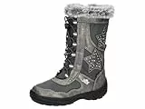 Lico Mädchen Cathrin Schneestiefel, Grau Silber, 32 EU