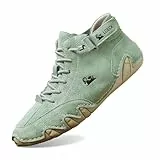 Italienische Handgefertigte Wildleder Stiefel Mit Klettverschluss, Beck-Schuhe Für Unisex, Wasserdicht, Leichte, rutschfeste, Atmungsaktive Outdoor Barfuss Schuhe Damen Herren Wanderschuh 40 41 42 43