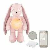 myHummy Bunny rose DUO Einschlafhilfe mit App — Schlafsensor & Nachtlicht