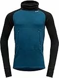 Devold Herren Expedition Arctic 235 Hoodie Kapuzenpullover, Flut/Schwarz, M
