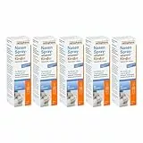 Ratiopharm Nasenspray für Kinder zwischen 2-6Jahren, wirkt abschwellend ohne Konservierungsstoffe, Spar-Set 5x10ml