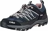 CMP Jungen Rigel Low Trekking Shoe Wp Walking Schuh, Asphalt Rose, 37 EU
