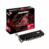PowerColor RX 550 4GB Red Dragon LP DVI HDMI RX550 Red Dragon Schwarz