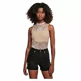 Urban Classics Damen Ladies Laces Body softtaupe, 3XL