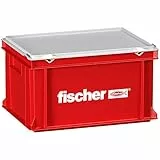 fischer Handwerkerkoffer groß, der robuste und geräumige Werkzeugkoffer für professionelle Handwerker und passionierte Heimwerker, ideal zur sicheren Aufbewahrung und Organisation von Werkzeugen