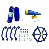 Ronyme Spielplatz-Spielzeug-Set Lernspielzeug Kinder Pretend Toys Spielset-Zubehör für Klettergerüst, Stil b