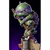 Iron Studios 84059 TMNT Donatello Minico statuen, Mehrfarbig, Standard