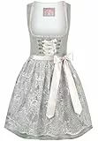 Wiesnwuid Loredana Damen Mini Dirndl, Salbei, 38